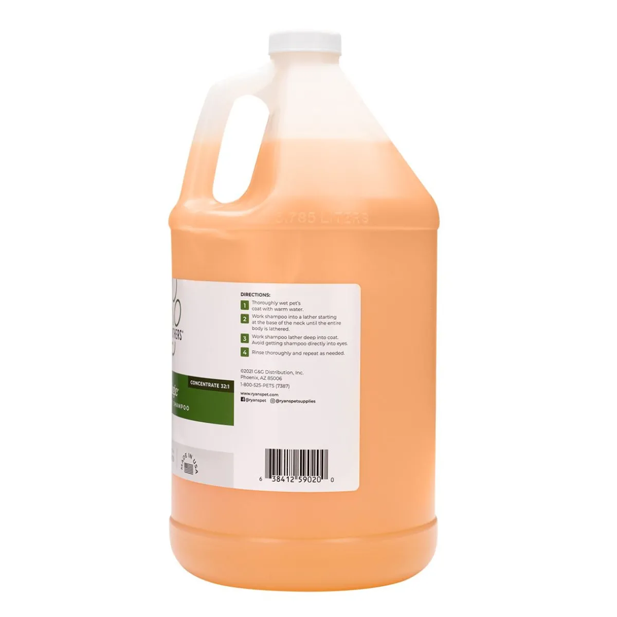 paw_brothers_matmagic_shed_control_pet_shampoo__gallon_2.webp Ryan's Pet Supplies Paw Brothers MatMagic Shed Control Pet Shampoo 32:1 Gallon