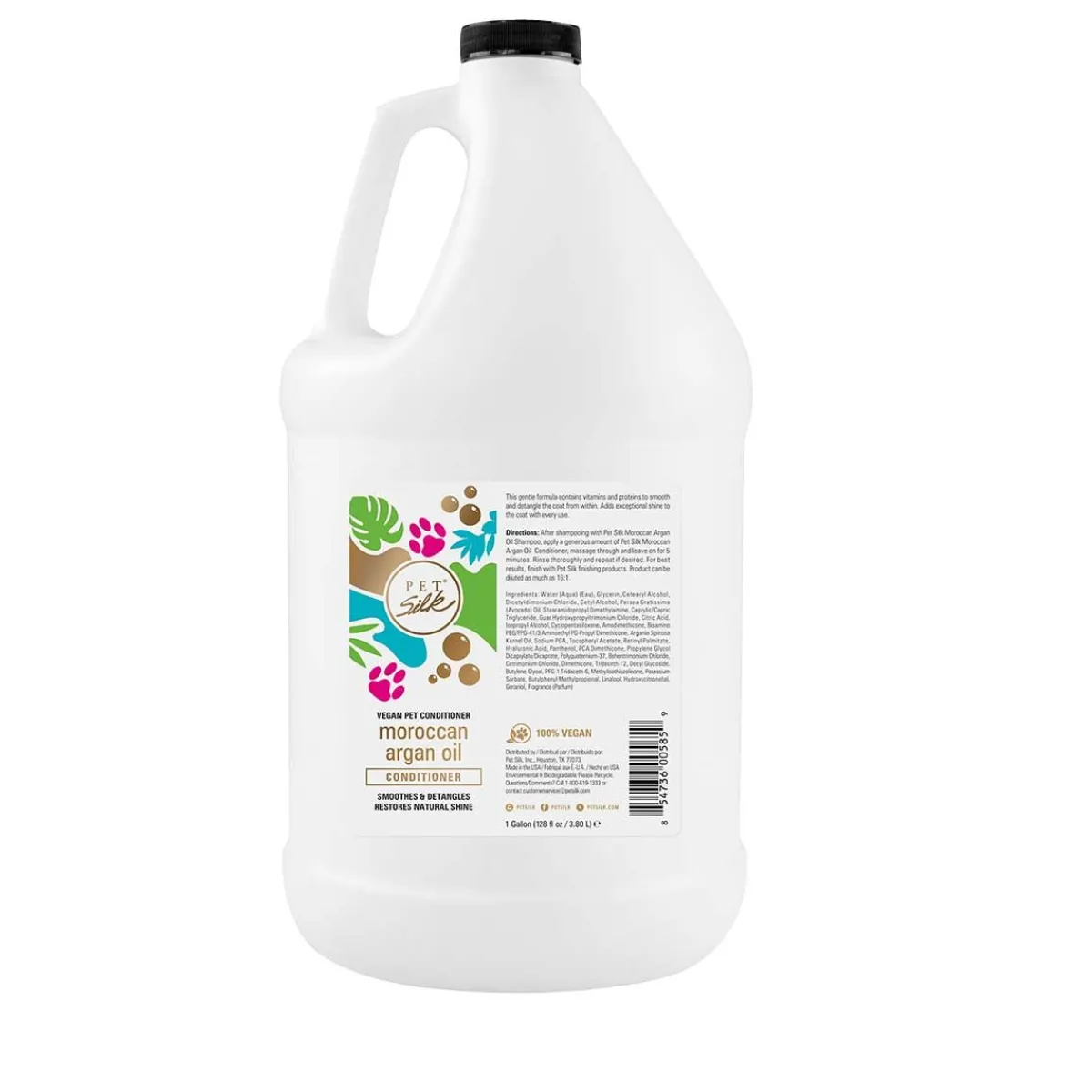 pet_silk_vegan_moroccan_argan_oil_conditioner_2.webp Ryan's Pet Supplies Pet Silk Vegan Moroccan Argan Oil Conditioner