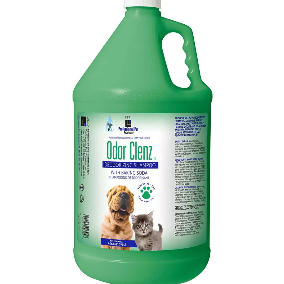 ppp_odorclenz_baking_soda_pet_shampoo__2.webp Ryan's Pet Supplies PPP OdorClenz Baking Soda Pet Shampoo 12:1