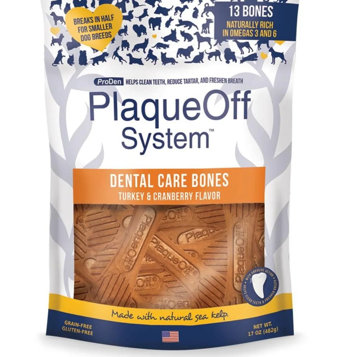 proden_plaqueoff_dental_bone_3.webp Ryan's Pet Supplies ProDen PlaqueOff Dental Bone