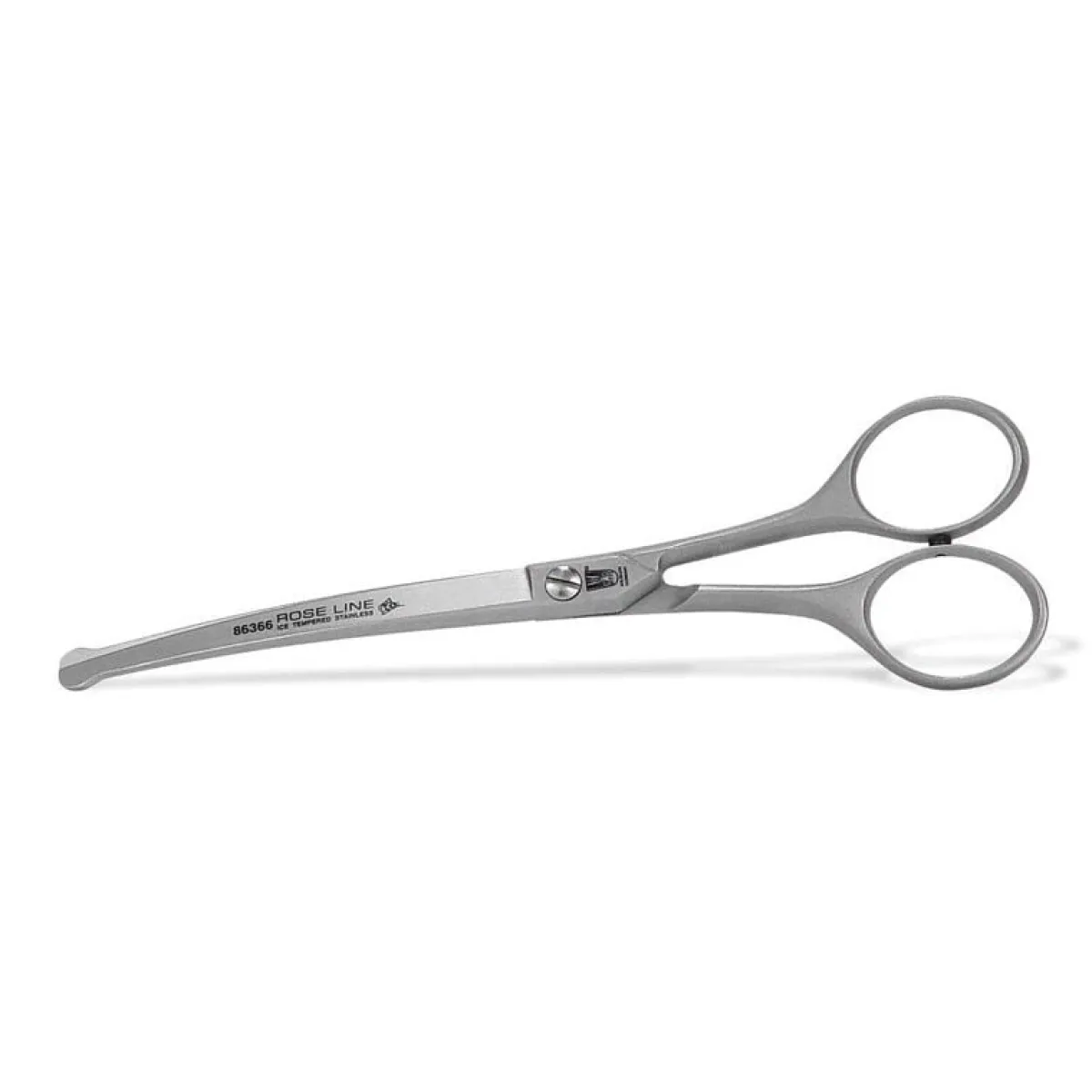 rose_line_curved_blunt_tip_shears_2.webp Ryan's Pet Supplies Rose Line Curved Blunt Tip Shears