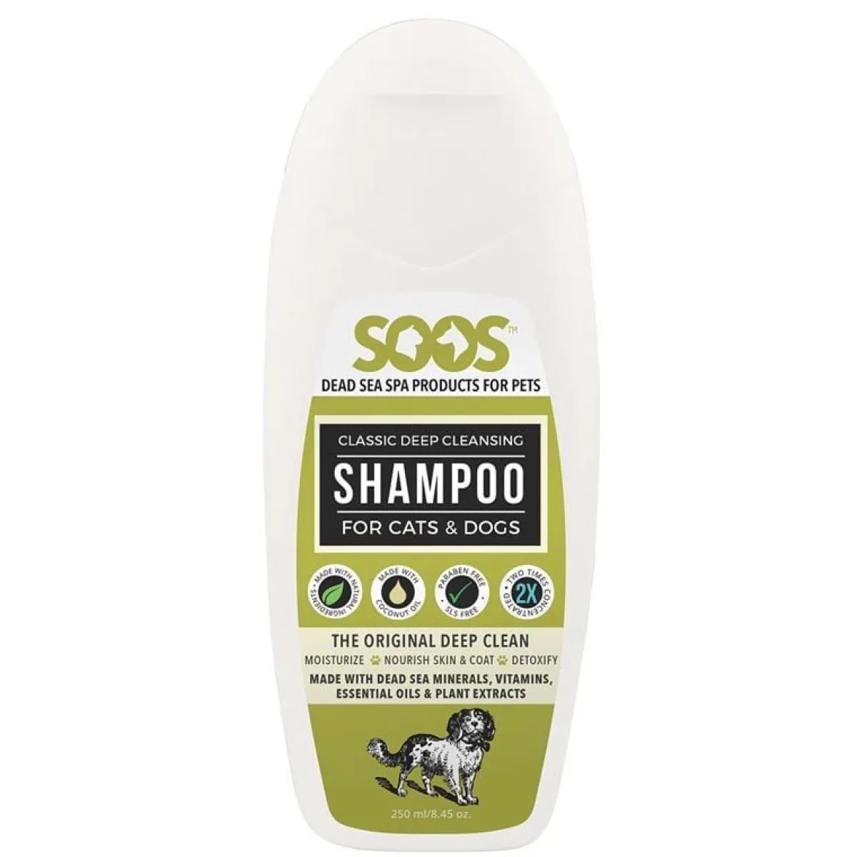 soos_classic_deep_cleansing_pet_shampoo_2.webp Ryan's Pet Supplies Soos Classic Deep Cleansing Pet Shampoo