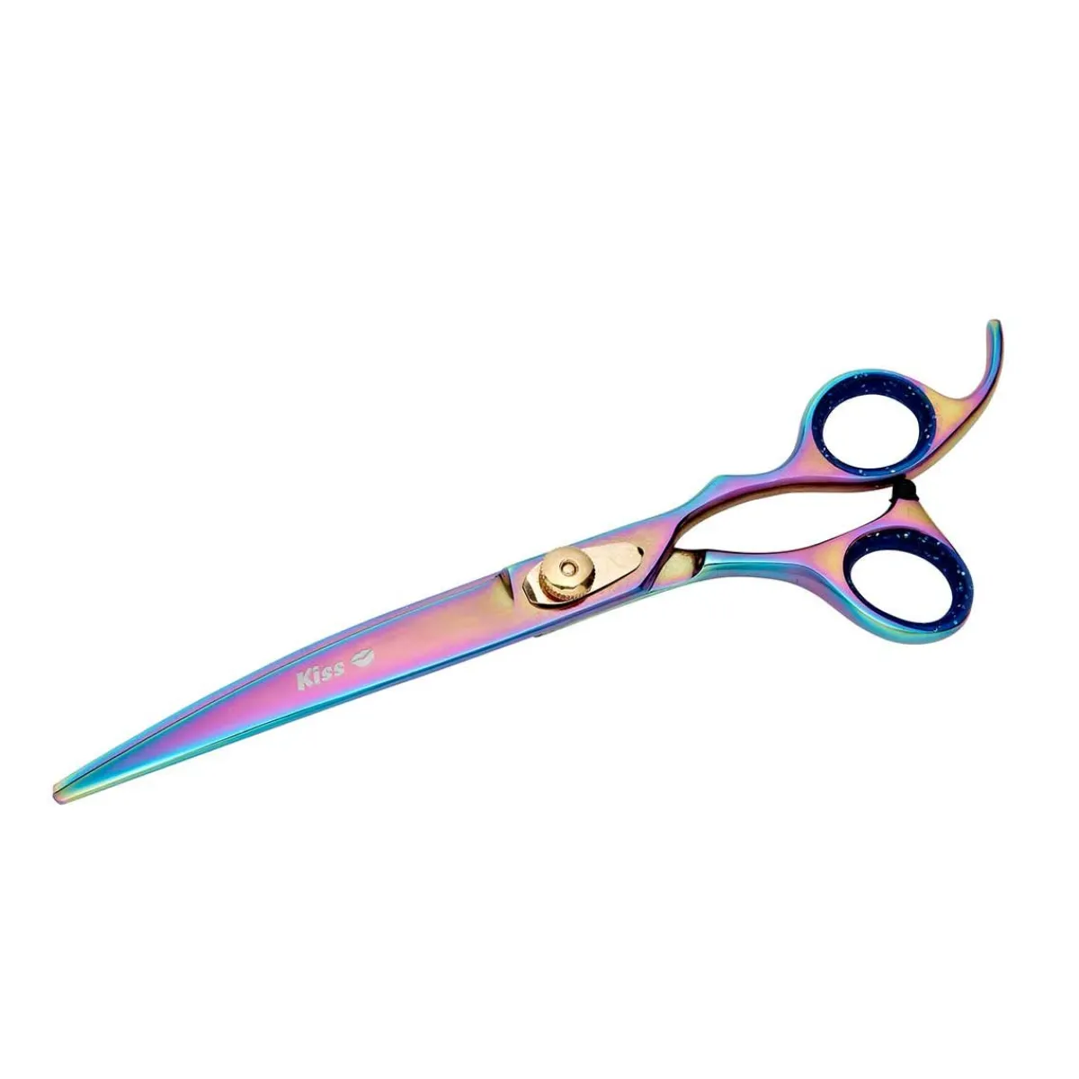 stainless_steel_geib_kiss_gold_rainbow_grooming_shears_3.webp Ryan's Pet Supplies Stainless Steel Geib Kiss Gold Rainbow Grooming Shears