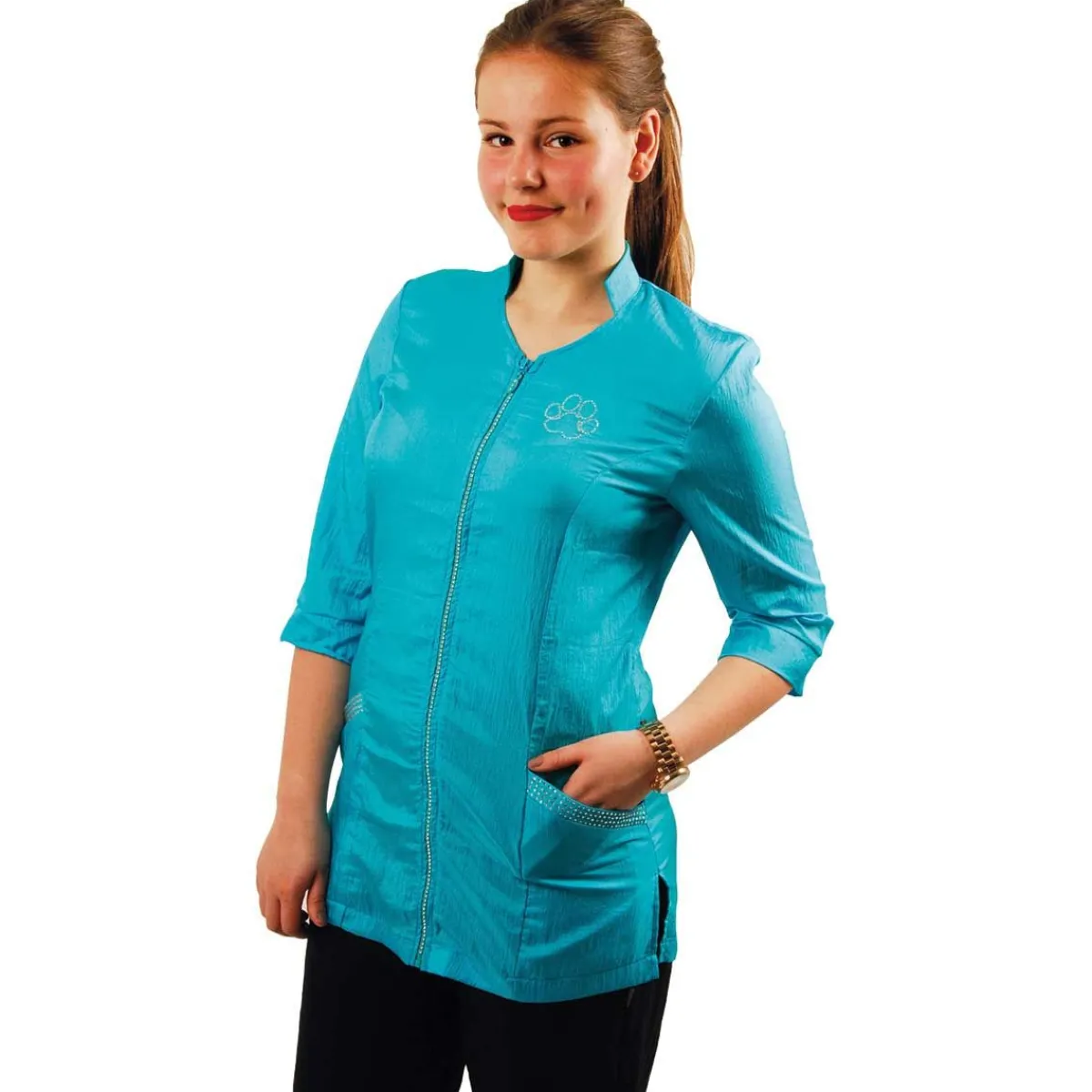 tikima_aleria_jacket_with_rhinestone_front_zipper_xlarge_18-1.webp Ryan's Pet Supplies Tikima Aleria Jacket with Rhinestone Front Zipper 3X-Large
