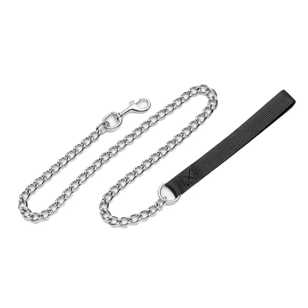 Ryan's Pet Supplies Titan Chain Leash With Nylon Handle 4' (4.0mm)