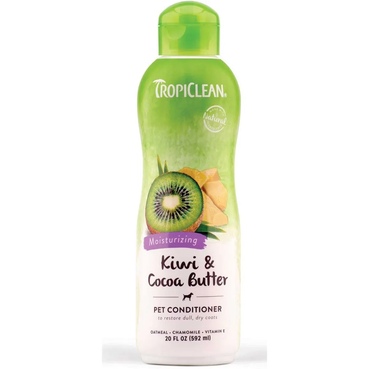 tropiclean_kiwi_amp_cocoa_butter_conditioner_3.webp Ryan's Pet Supplies Tropiclean Kiwi & Cocoa Butter Conditioner