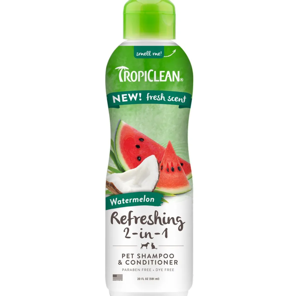 tropiclean_watermelon_deep_cleansing_in_shampoo_and_conditioner_3.webp Ryan's Pet Supplies TropiClean Watermelon Deep Cleansing 2-in-1 Shampoo and Conditioner