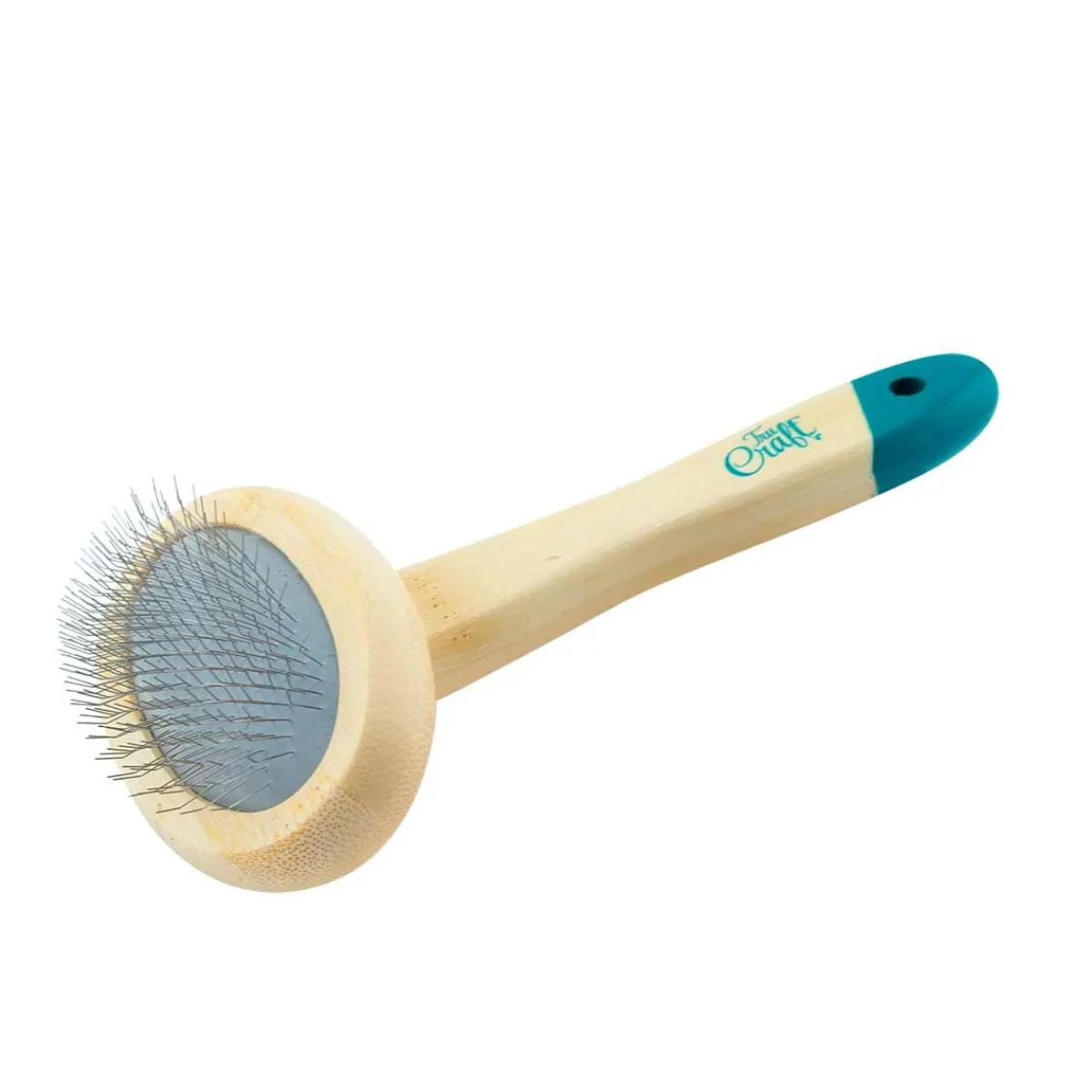 trucraft_bamboo_slicker_brush_3.webp Ryan's Pet Supplies TruCraft Bamboo Slicker Brush