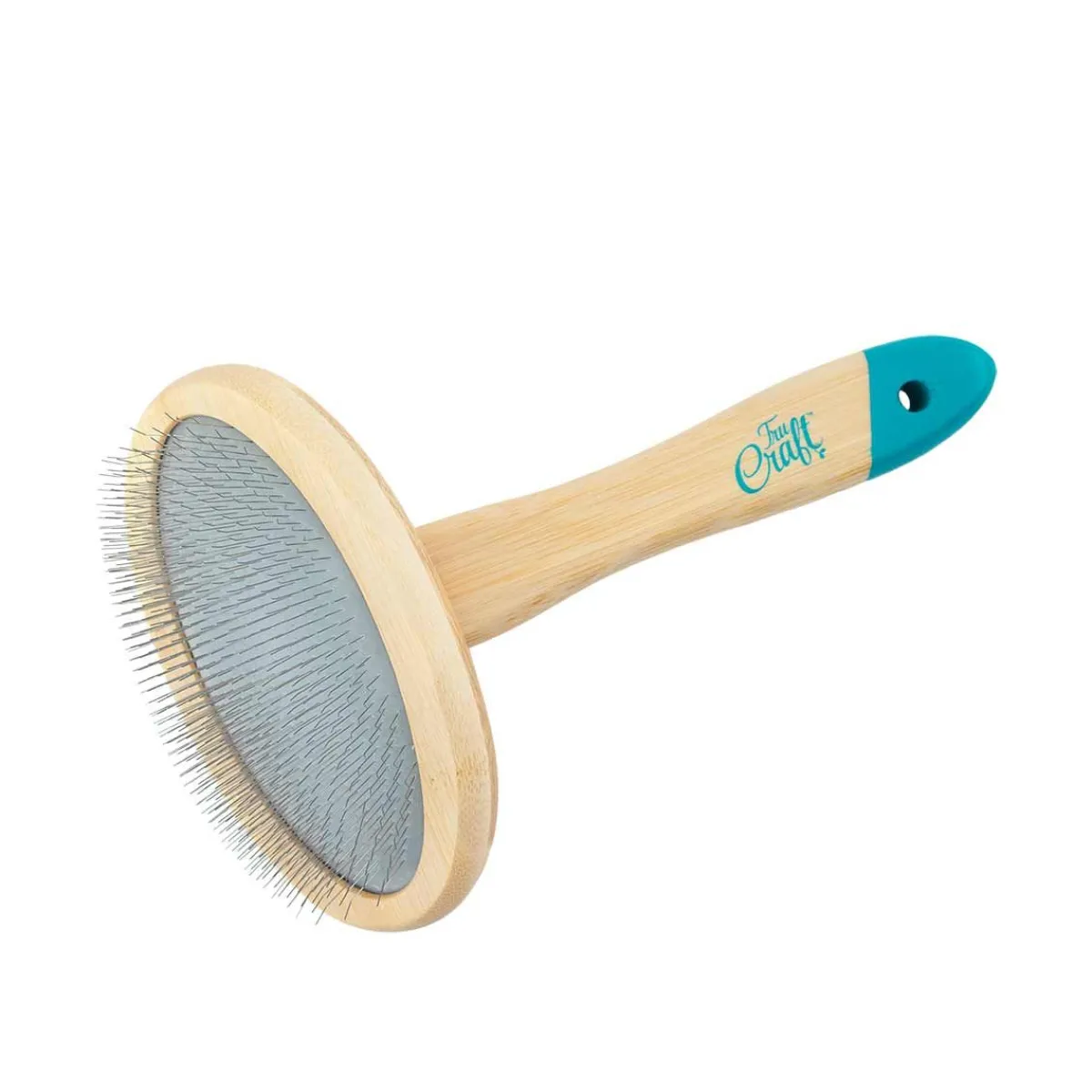 trucraft_bamboo_slicker_brush_5.webp Ryan's Pet Supplies TruCraft Bamboo Slicker Brush
