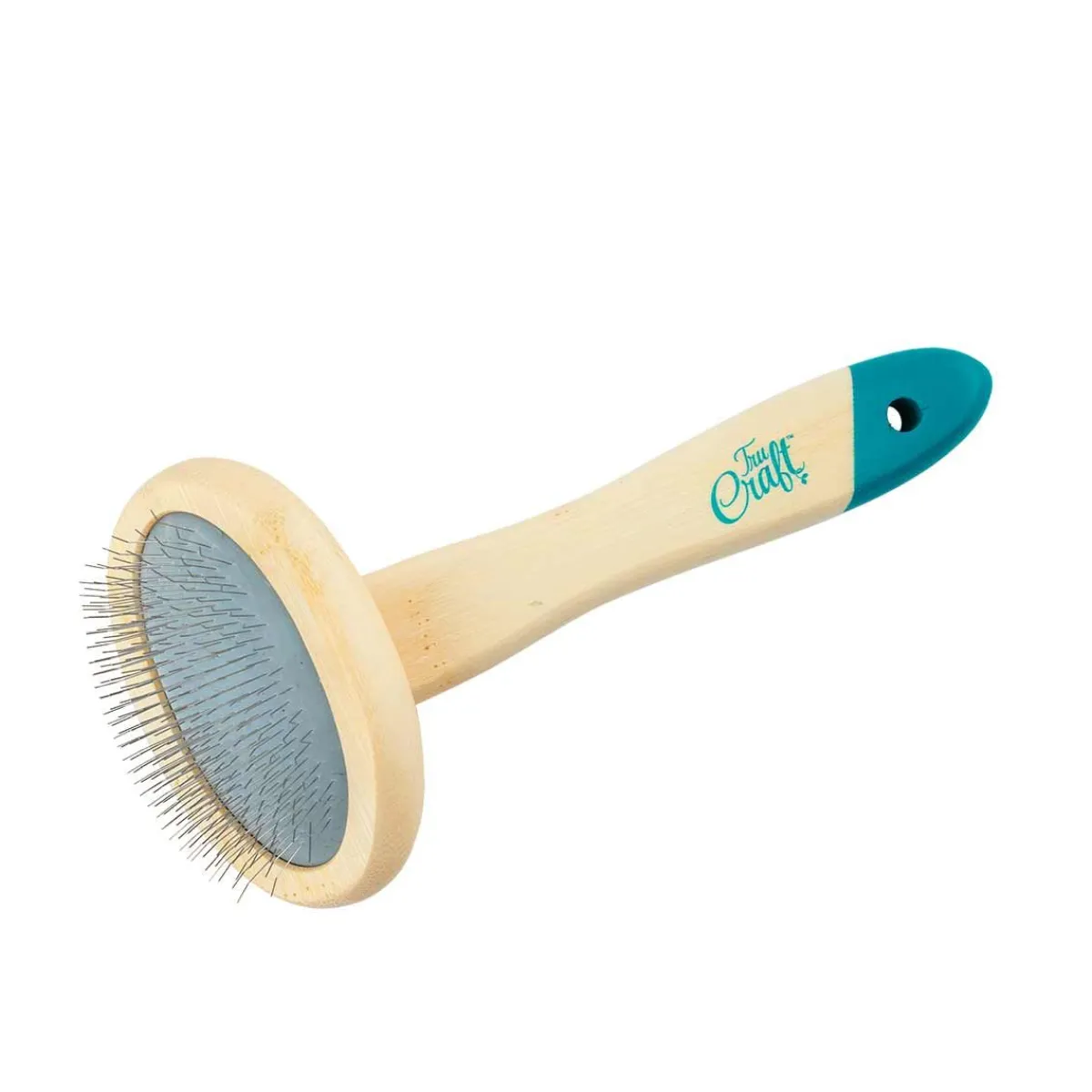 trucraft_bamboo_slicker_brush_6.webp Ryan's Pet Supplies TruCraft Bamboo Slicker Brush