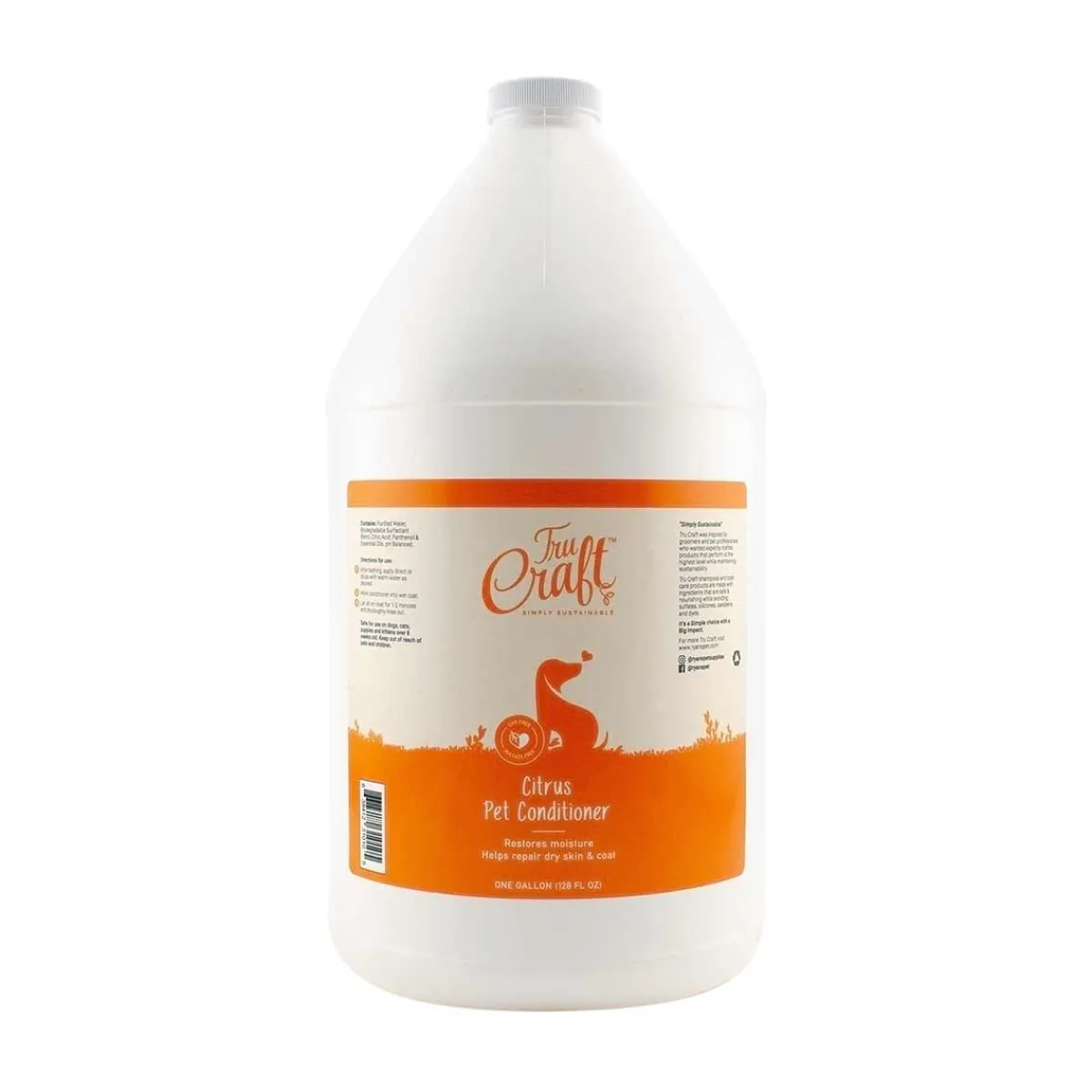 trucraft_professional_citrus_pet_conditioner___4.webp Ryan's Pet Supplies TruCraft Professional Citrus Pet Conditioner - 24:1